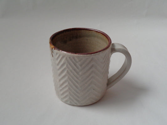 ヘリンボーンマグカップ