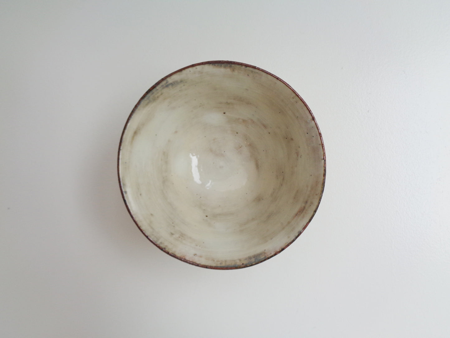 刷毛目 茶付碗