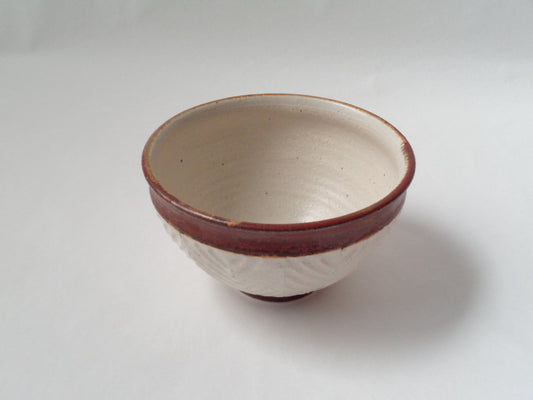 ヘリンボーン飯碗(小・内白)