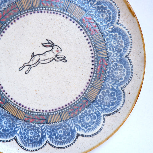 27-4 プレート ウサギ | 樋口早苗