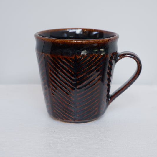 ヘリンボーン マグカップ 飴