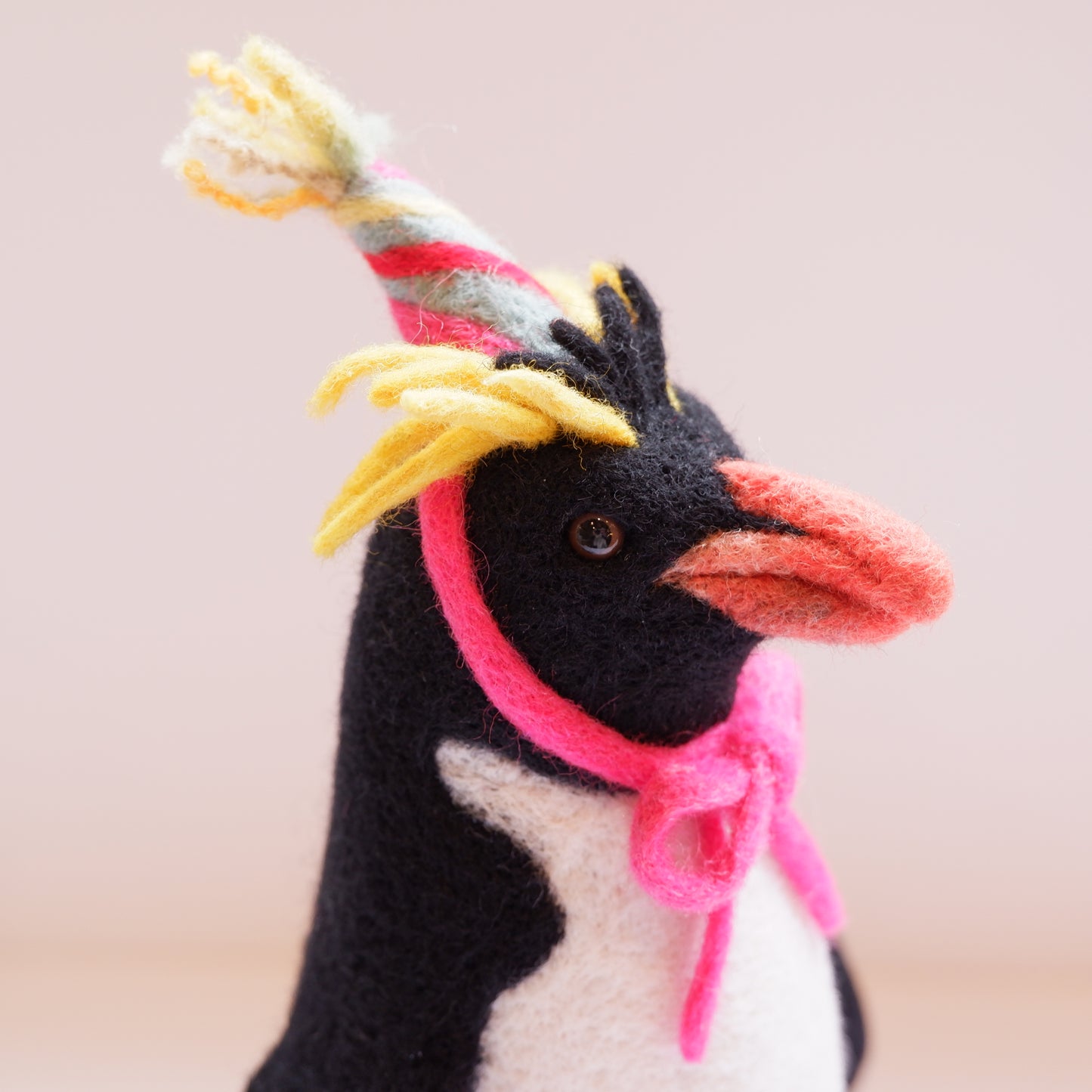 24 ペンギン | ヒツジフエルト縮絨室