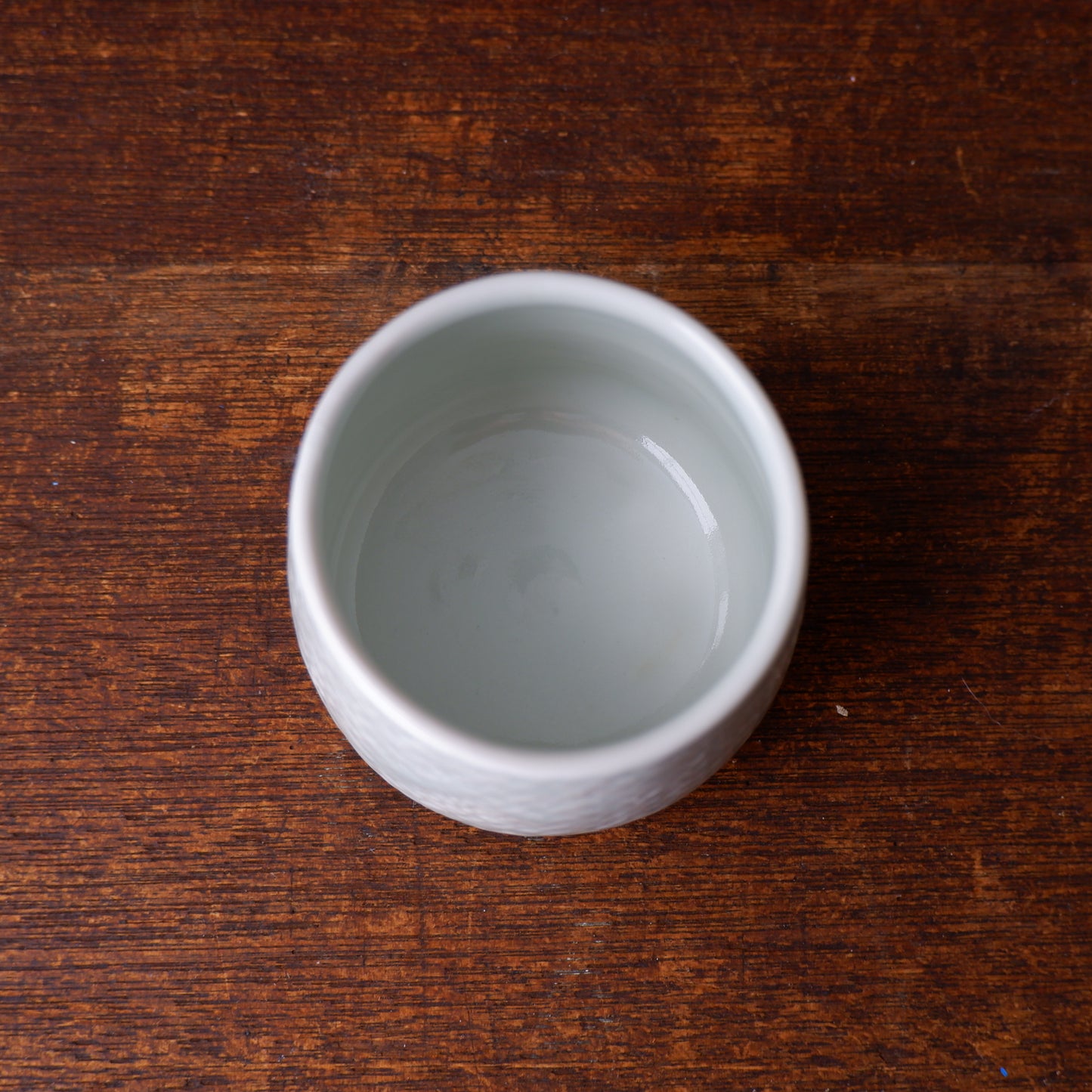 白磁縄文タンブラー(太)