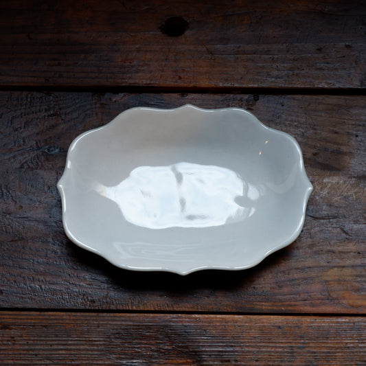 輪花だ円小皿 A