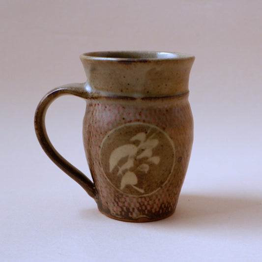 地釉縄文象嵌ジョッキ(箱付き)