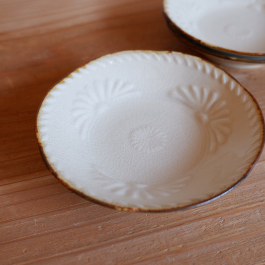 5 半菊花文3.5寸皿 | 村田亜希