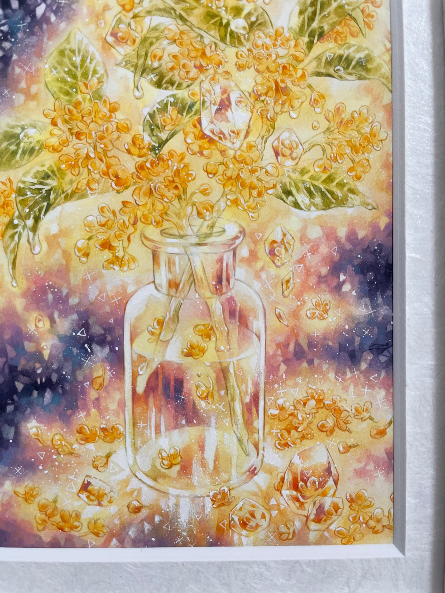 6 結晶花 金香瓶 | 言花めぐみ