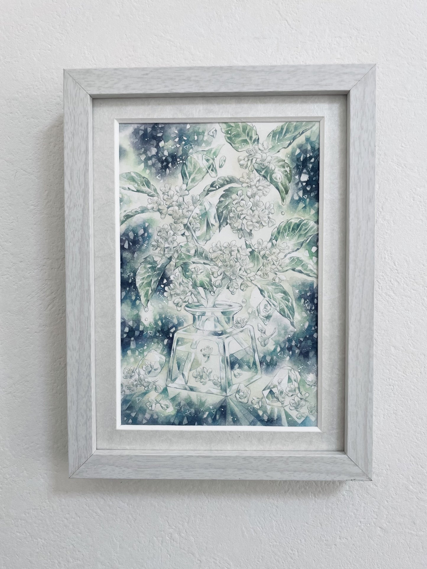 7 結晶花 銀香瓶 | 言花めぐみ