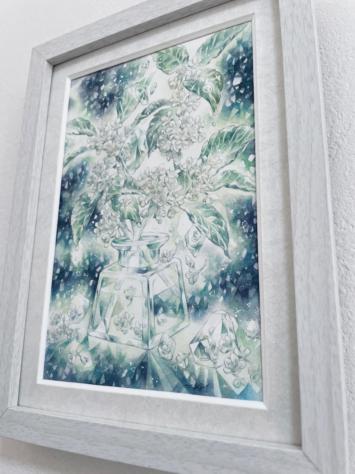 7 結晶花 銀香瓶 | 言花めぐみ