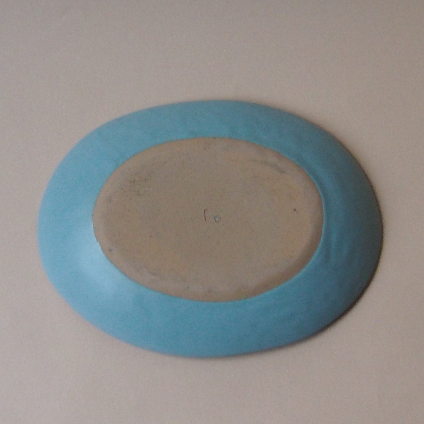 淡青カレー皿