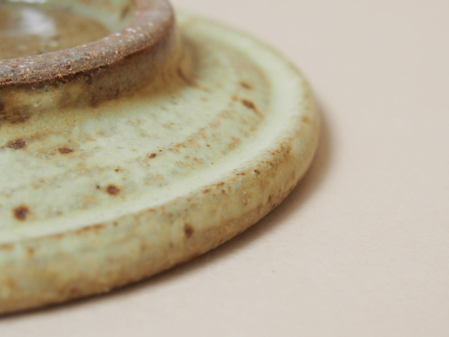 黄粉引 13cm平皿