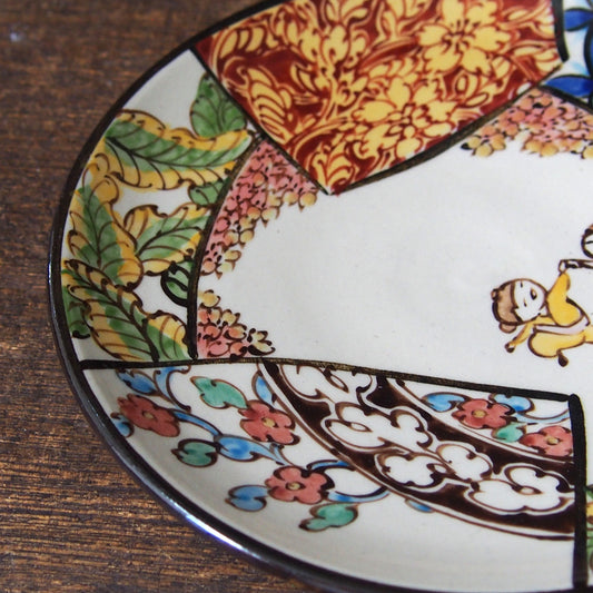 3-2 5寸皿ツイン唐子| 斎藤知