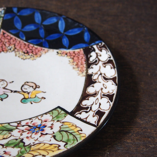 3-1 5寸皿ツイン唐子| 斎藤知