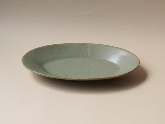 オーバル長皿(ピスタチオアッシュ)