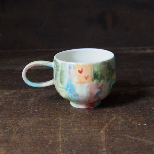 5 絵付マグカップ5| 平出玲於奈
