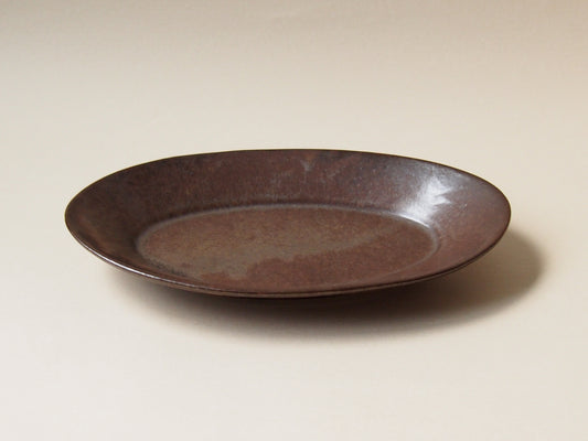 オーバル長皿(ブロンズ)