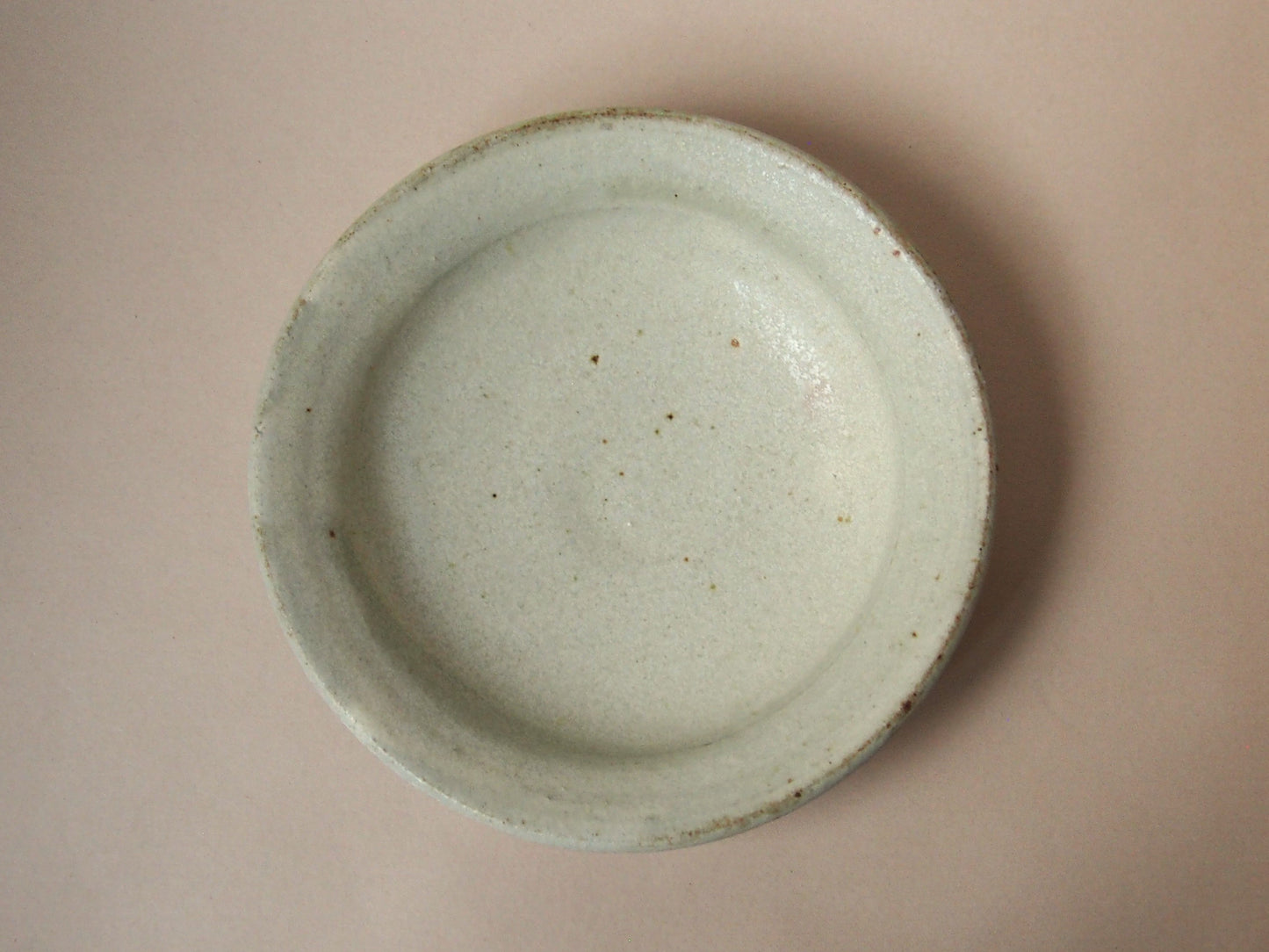 黄粉引 カレー皿