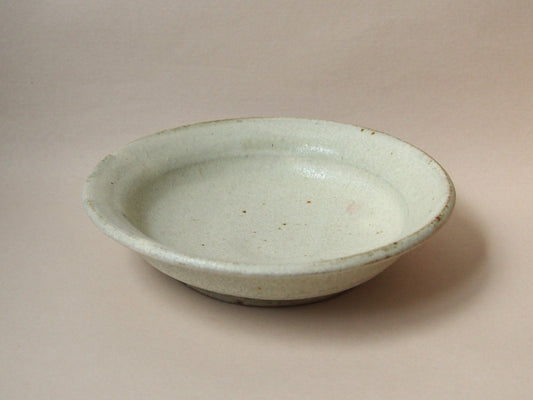 黄粉引 カレー皿