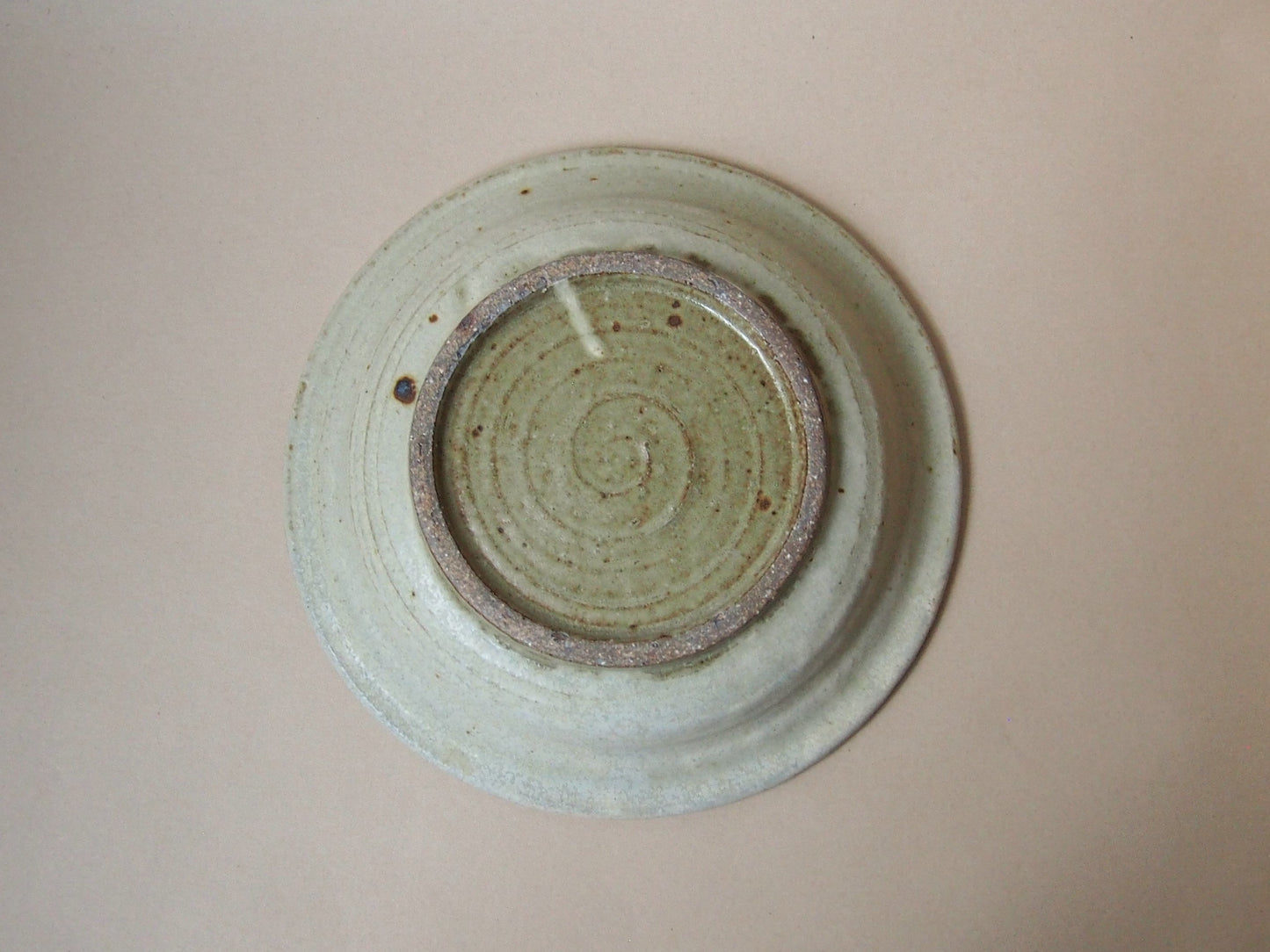 黄粉引 カレー皿