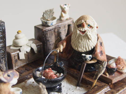 79 田舎家の祝い酒 | やなぎ ゆきお