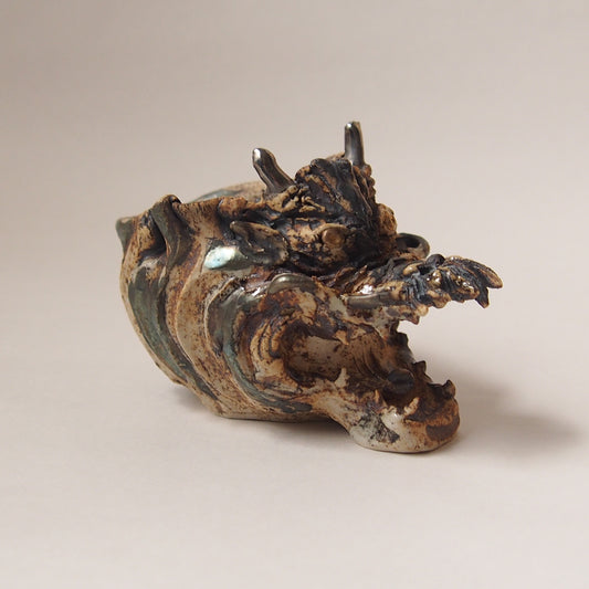 龍頭ぐい吞「阿」