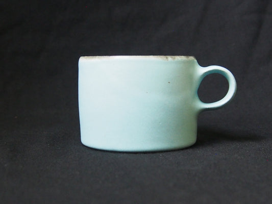 淡青コーヒーカップ