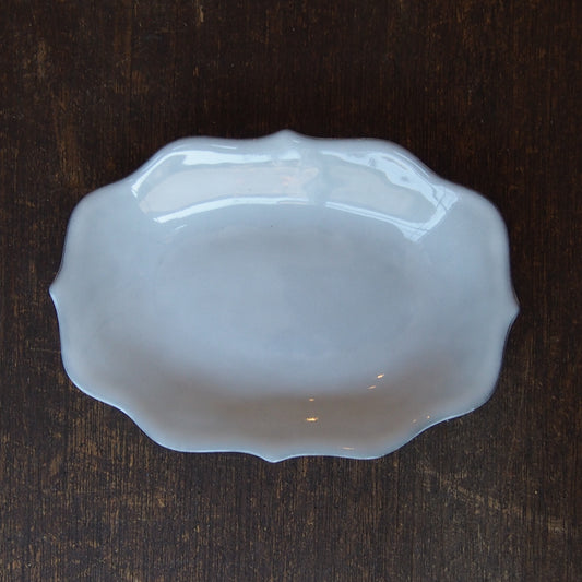 19 輪花だ円小皿A