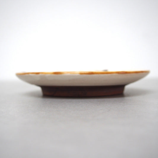 10-1 粉引取皿 | 加藤美紀子