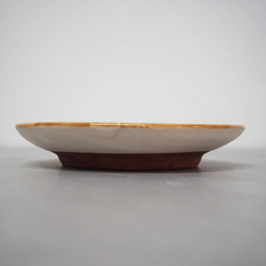 10-3 粉引取皿 | 加藤美紀子