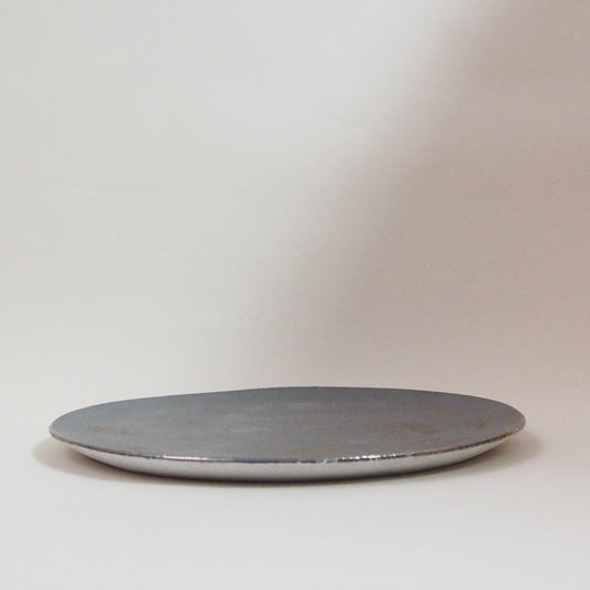 銀化釉プレート(22.5cm)