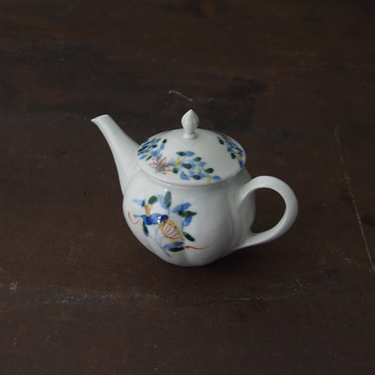 70 呉須赤絵輪花ポット小 | 宮田竜司