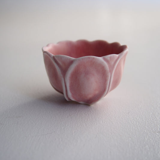 6 桜煌彩手彫り輪花杯 FLOWER |多田佳豫