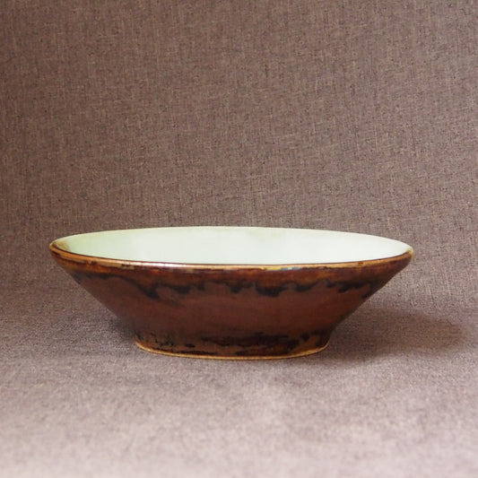 オーバル深鉢 ワラアメ