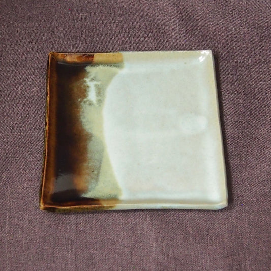 5寸四方皿 ワラアメ