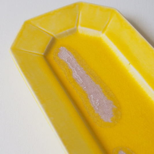 35-2 隅切長皿 | 梅本勇