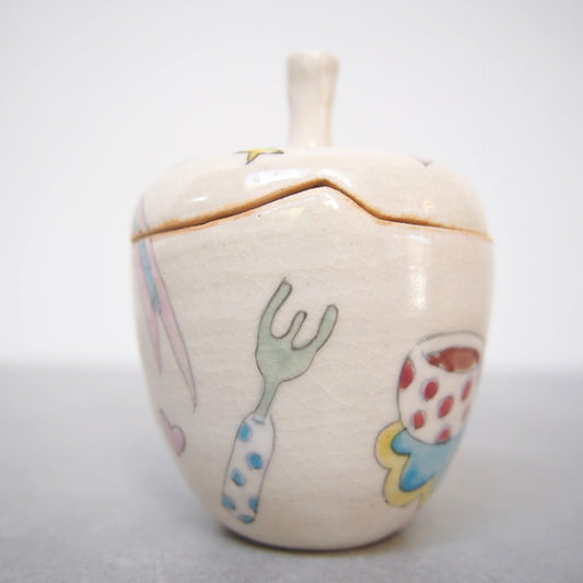 19 蓋物 お茶とマフィン | 古賀智織