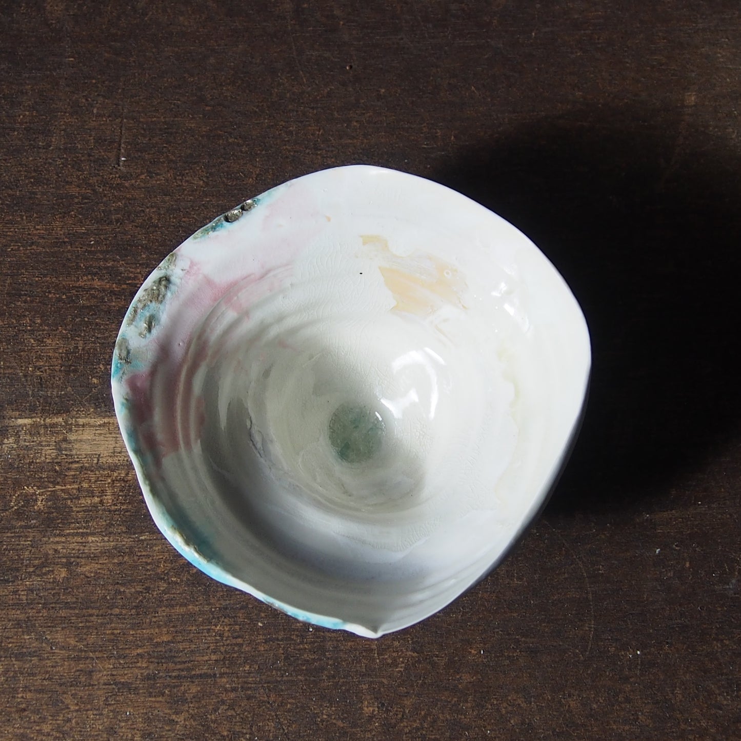 61 bowl(銀彩/漆) | 紫蓮