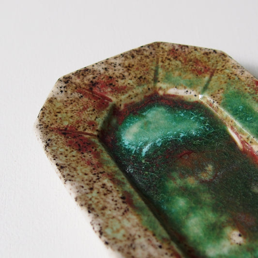 35-15隅切長皿 | 梅本勇