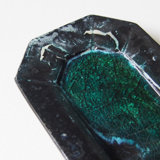 35-18隅切長皿 | 梅本勇