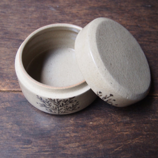 26 蓋物4寸(鉄絵) | 加藤舞