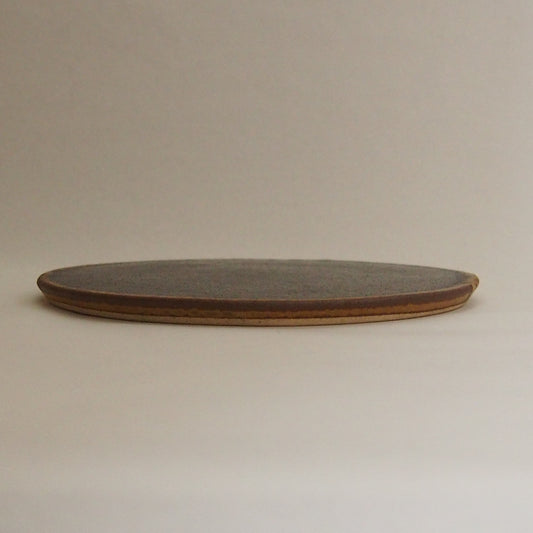 プレート 中 黒灰