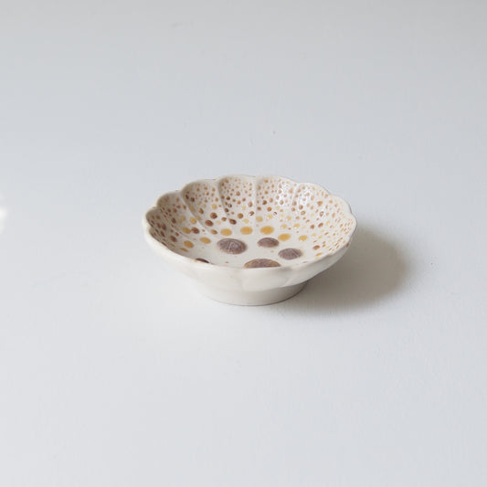 49-3 ガーベラ豆皿 | 梅本勇