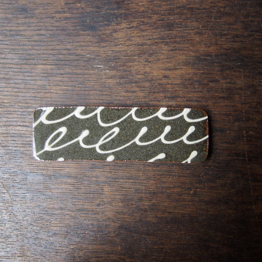 68 スリップウェアカトラリーレスト(薪窯) | 加藤舞