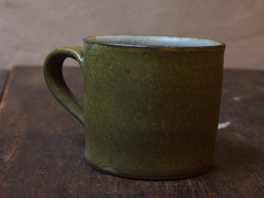 深緑マグカップ