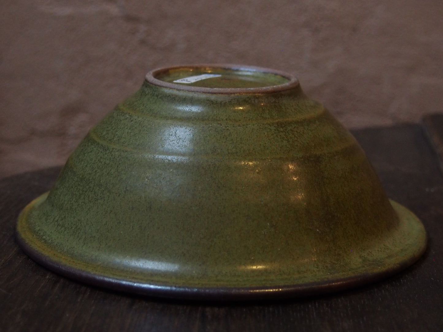 深緑ふち有ボウル