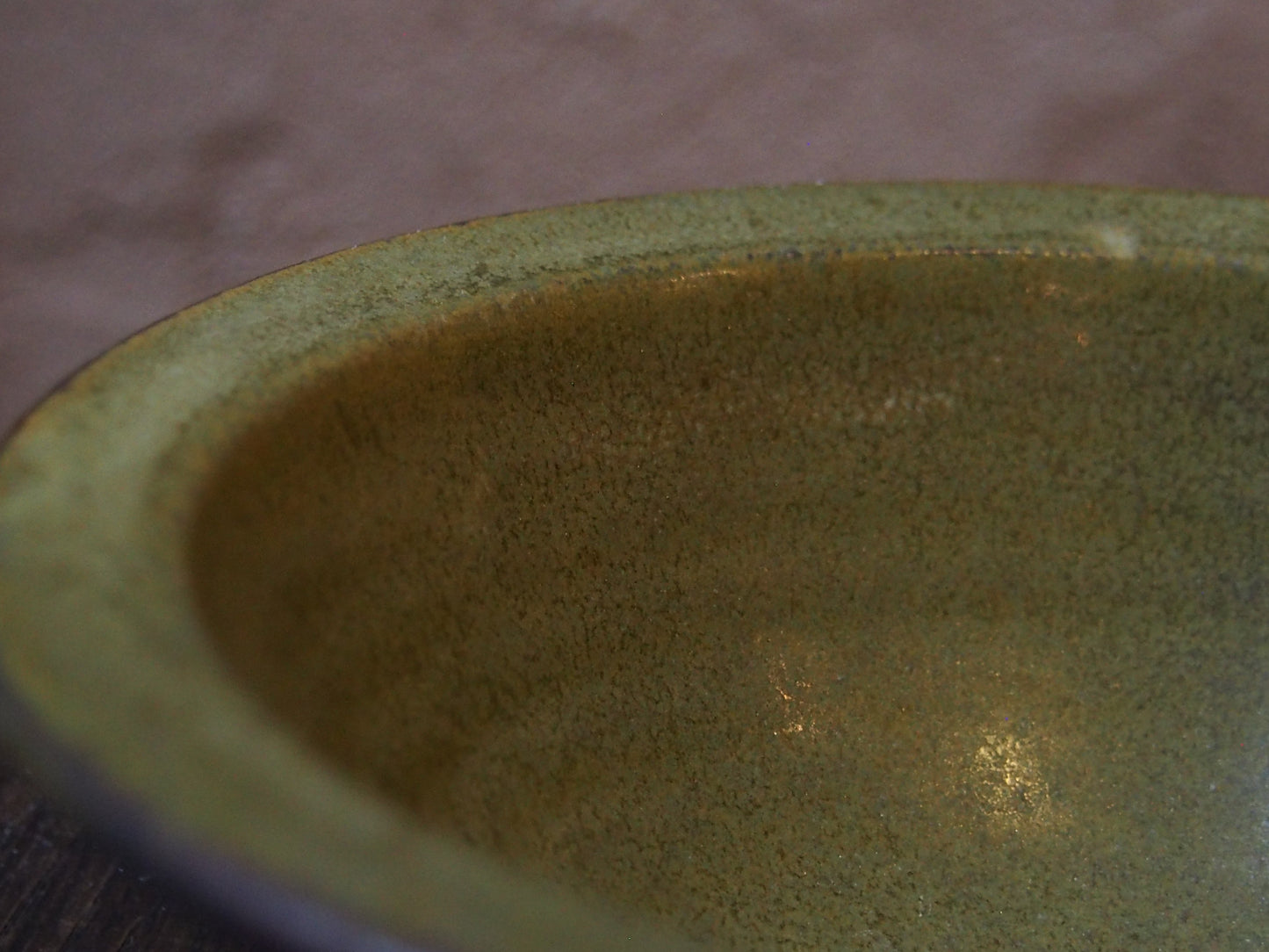 深緑ふち有ボウル