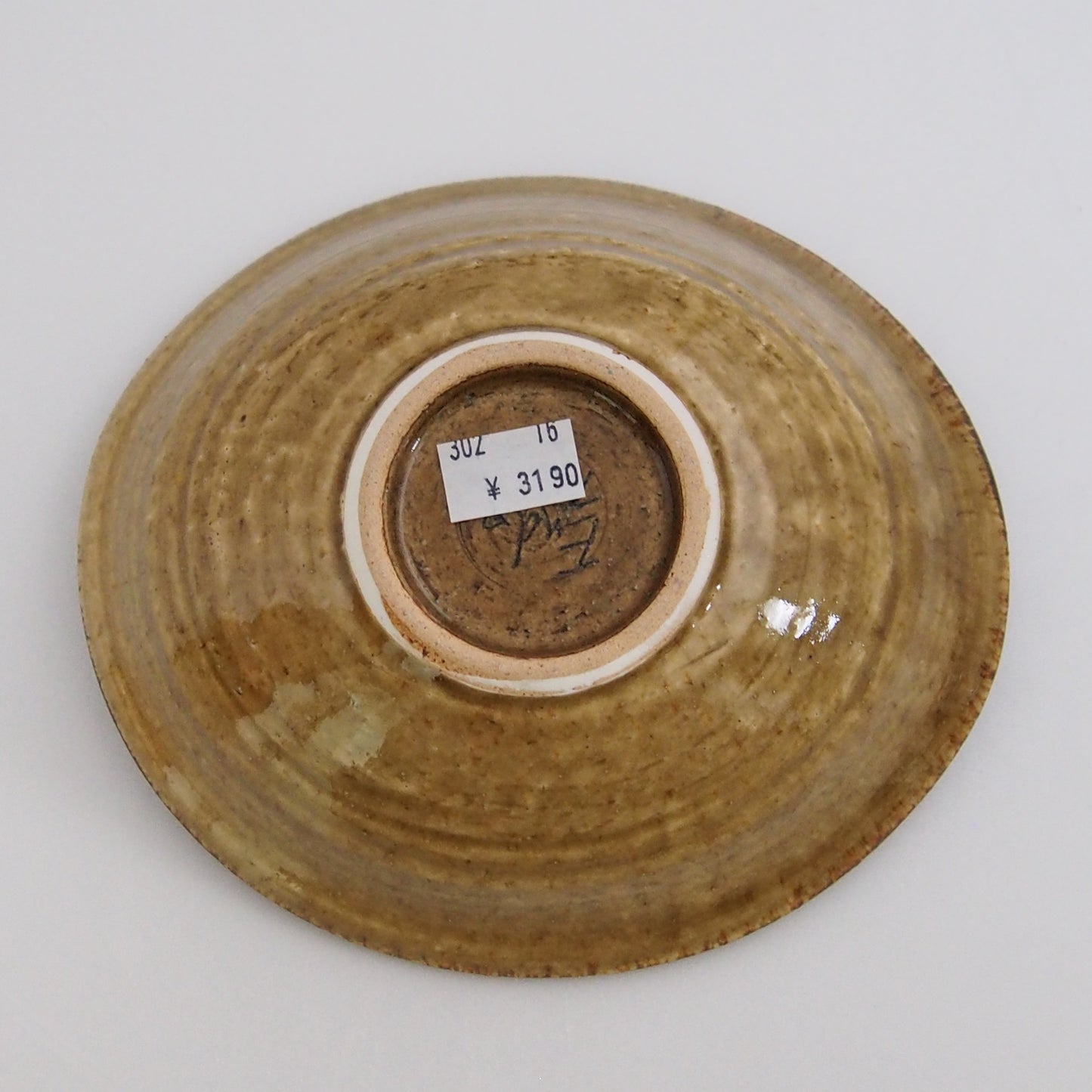 二彩大柄(無花果)楕円鉢