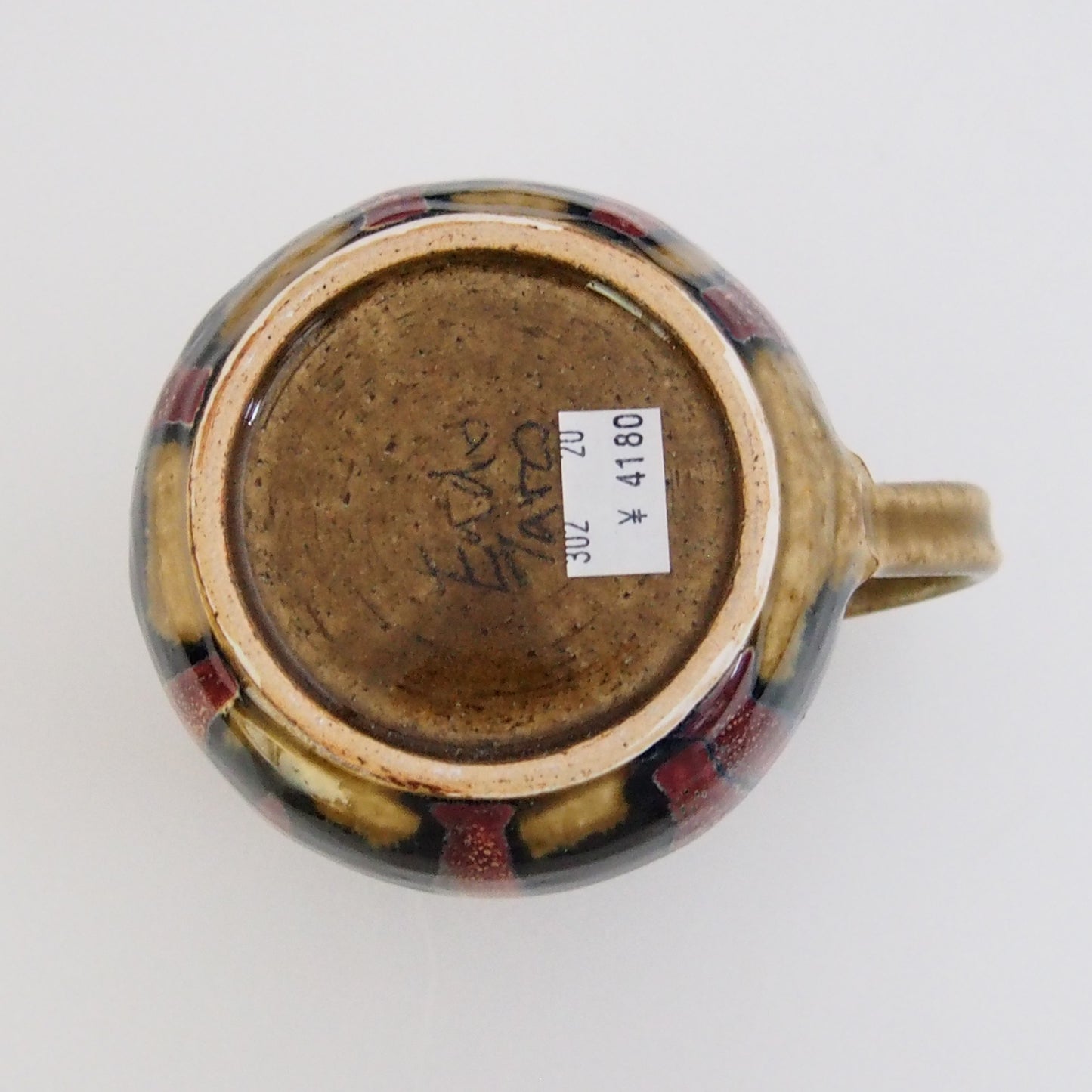 二彩大柄(無花果)ピッチャー