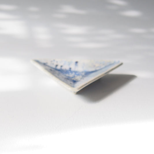 38-19 5三角豆皿 | 梅本勇