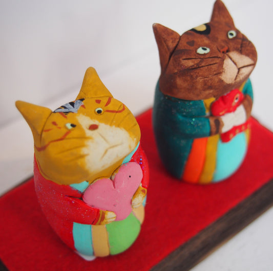 1-1 おひなさま 台付 | 半澤淳子